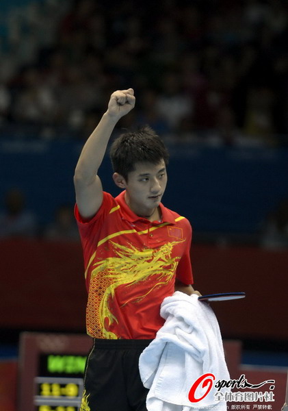 日本队完胜德国队，张继科点燃赛场的简单介绍